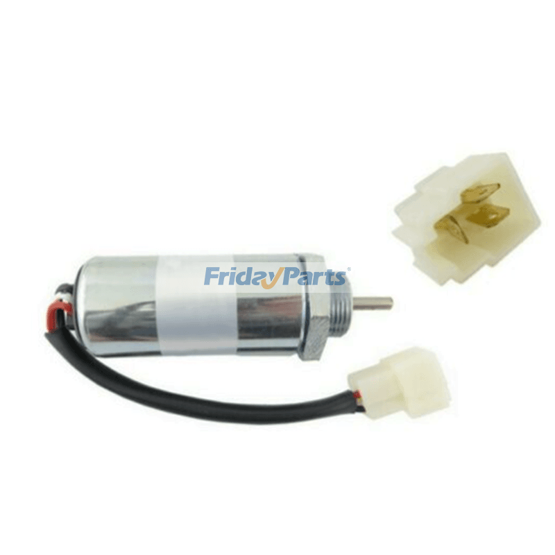 24V Flameout Solenoid Switch 87209-1152 for Hitachi Excavator EX70