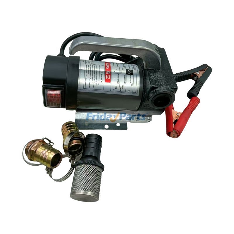 24V Fuel Filter Pump 21N6-20302 for Hyundai Excavator HX180 L R110-7 R140LC-9 R220LC-9