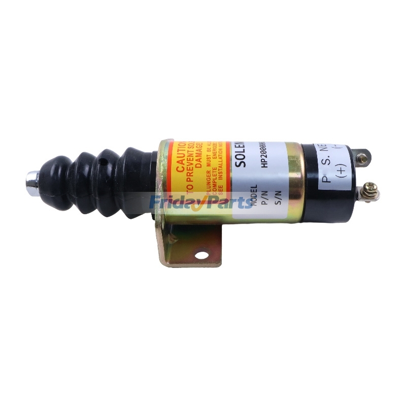 Électrovanne d'arrêt de carburant 24 V pour moteur Cummins 6CT - Remplace Woodward 1502-24C7U1B2S1 SA-4849-24pourPour Woodward