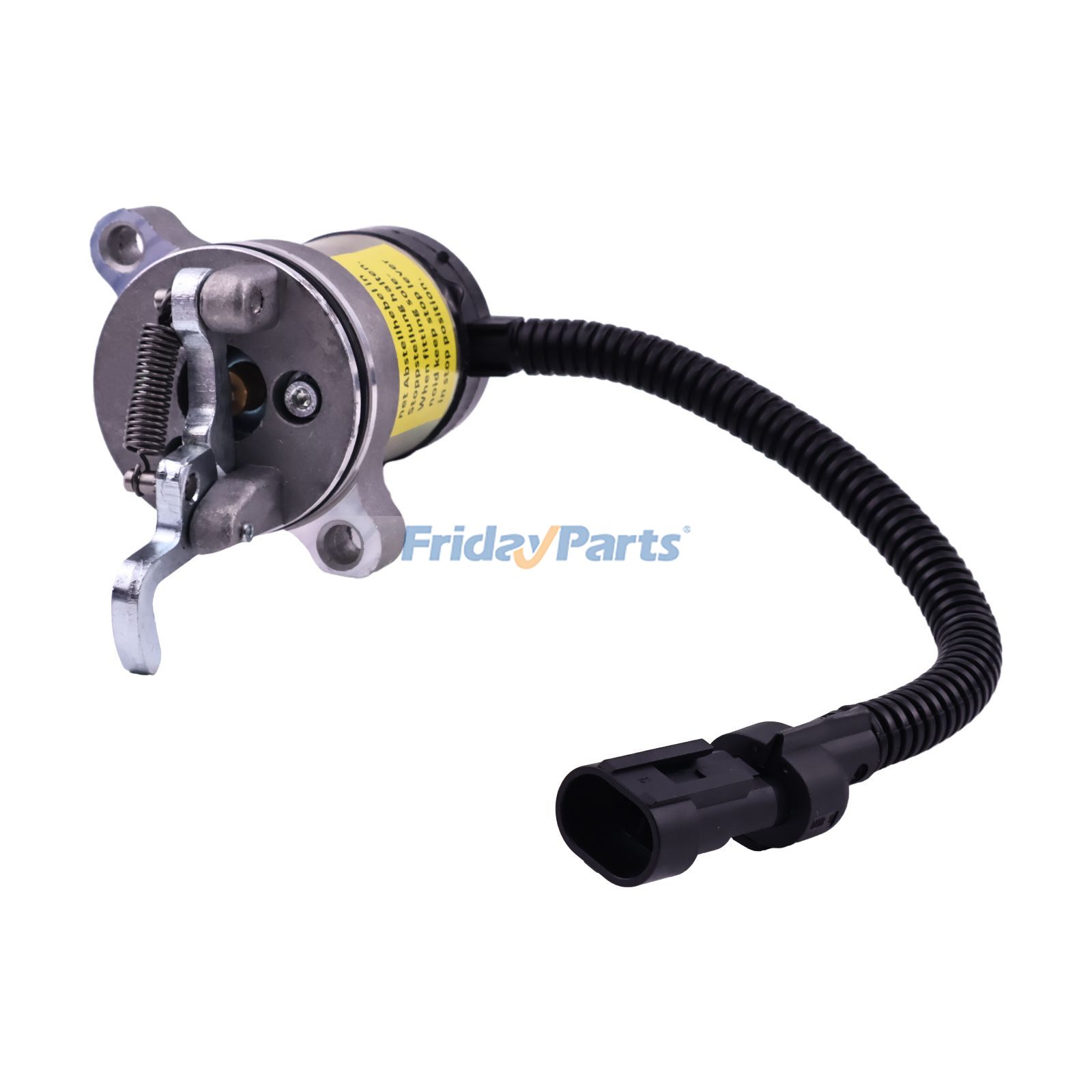 Kraftstoffabsperrventil 0410 3811 (24 V) für Deutz-Motoren D2011L03I, D2011L04I, TD2011L03I, TD2011L04W, TCD2011L04W, F3L1011F, F4L1011F, BF4L2011F