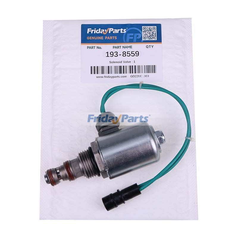 24V Solenoid Valve 193-8559 302-3813 for Caterpillar CAT Engine 3306 3406 3516 C11 C15 C18 C9 Scraper 621F 621G 623G 627G 631G 637G