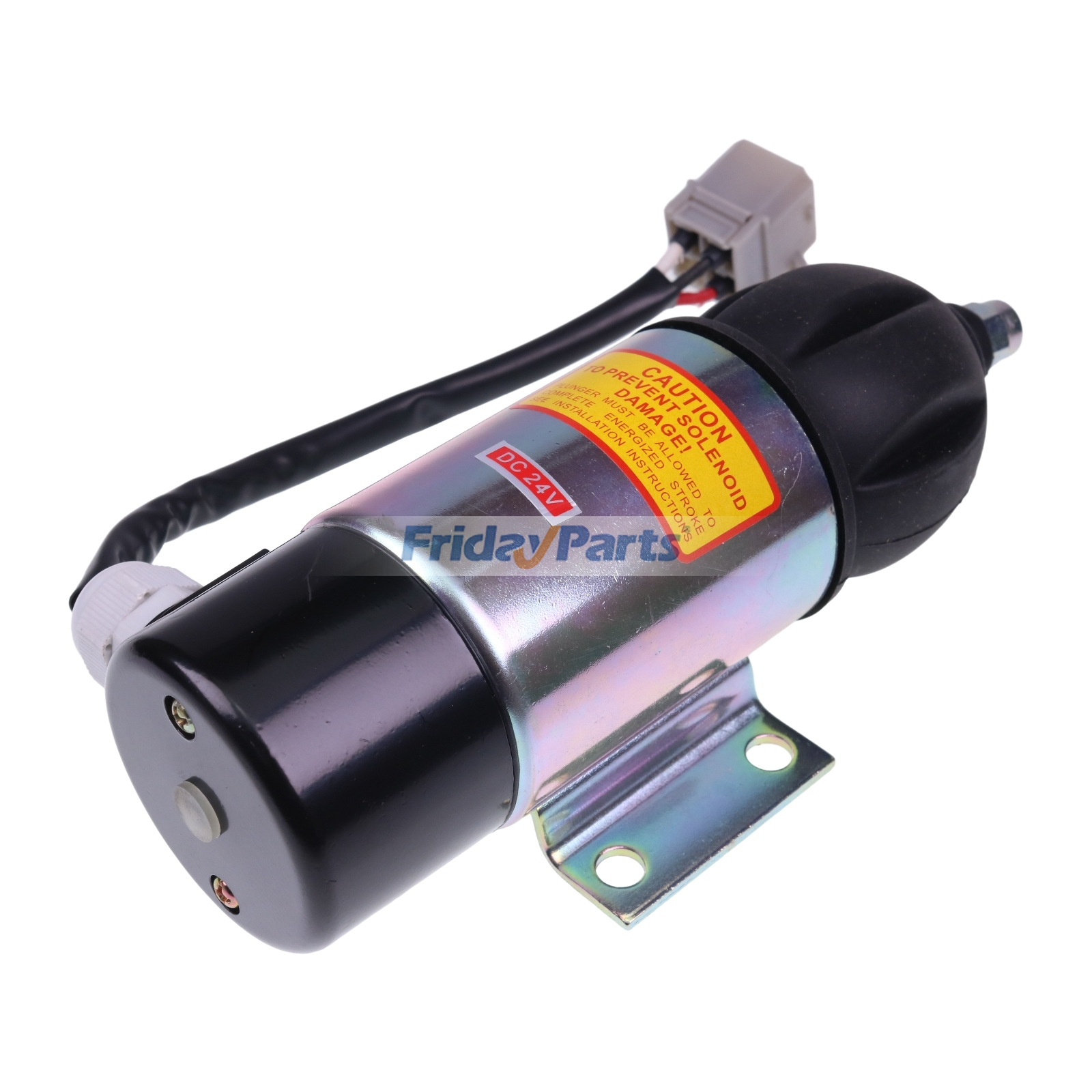 Válvula solenoide de parada de 3 cables y 24 V, 872458 881277 para motores Volvo Penta TAM D70E TAMD70D TAMD70B MD100A TMD100A TAMD60C TD100G-87 TAD1630G Para Scania