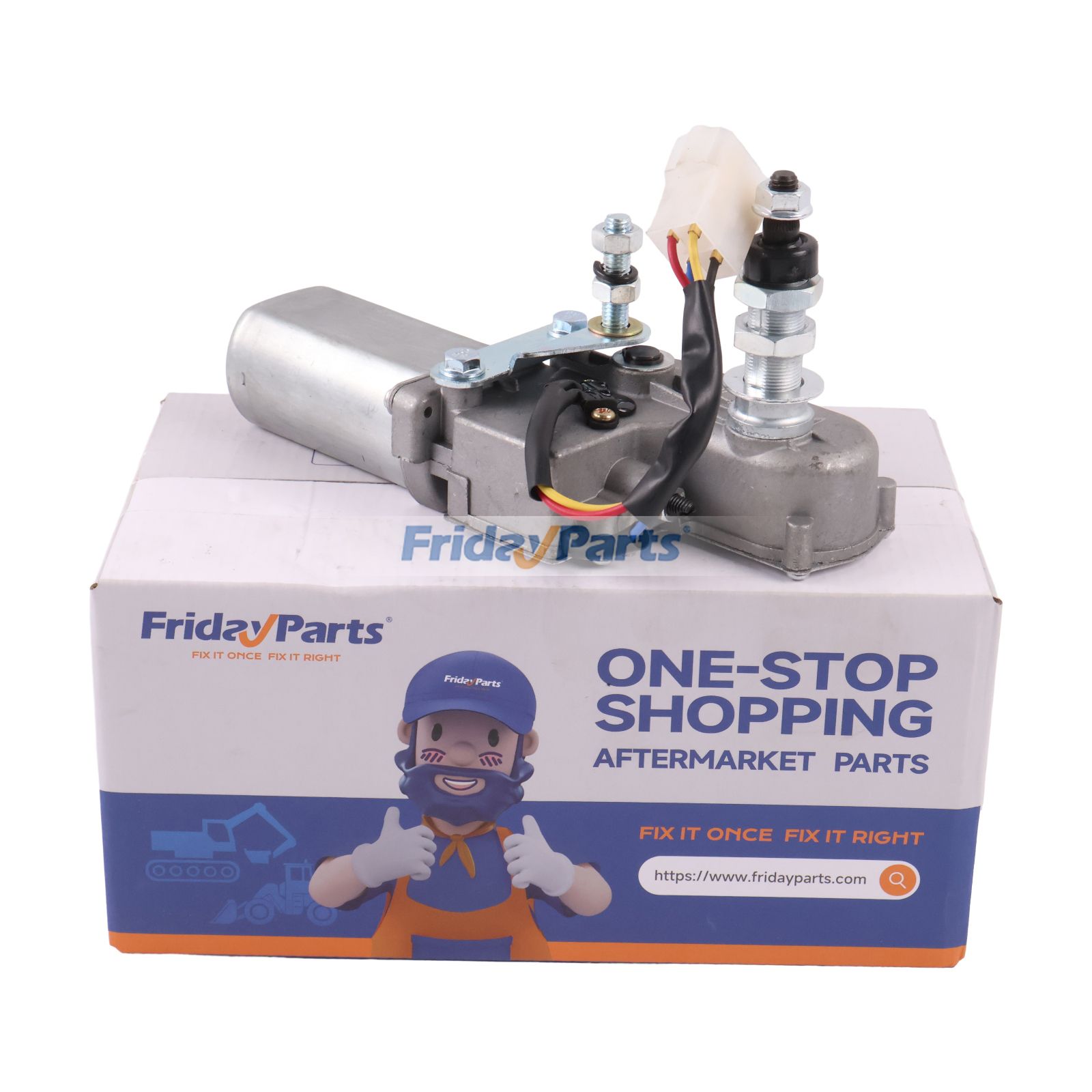 Motor de limpiaparabrisas de 24 V 334/P2530 para excavadora JCB JZ140 JZ225 JS115 JS130 JS145 JS160 JS175 JS180 JS190 JS200