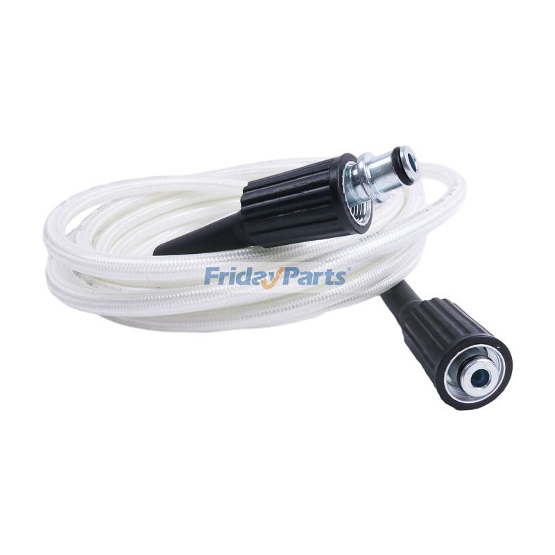25' Braided Pressure Washer Hose 6mm M22 for Ryobi for Cleaning Equipment