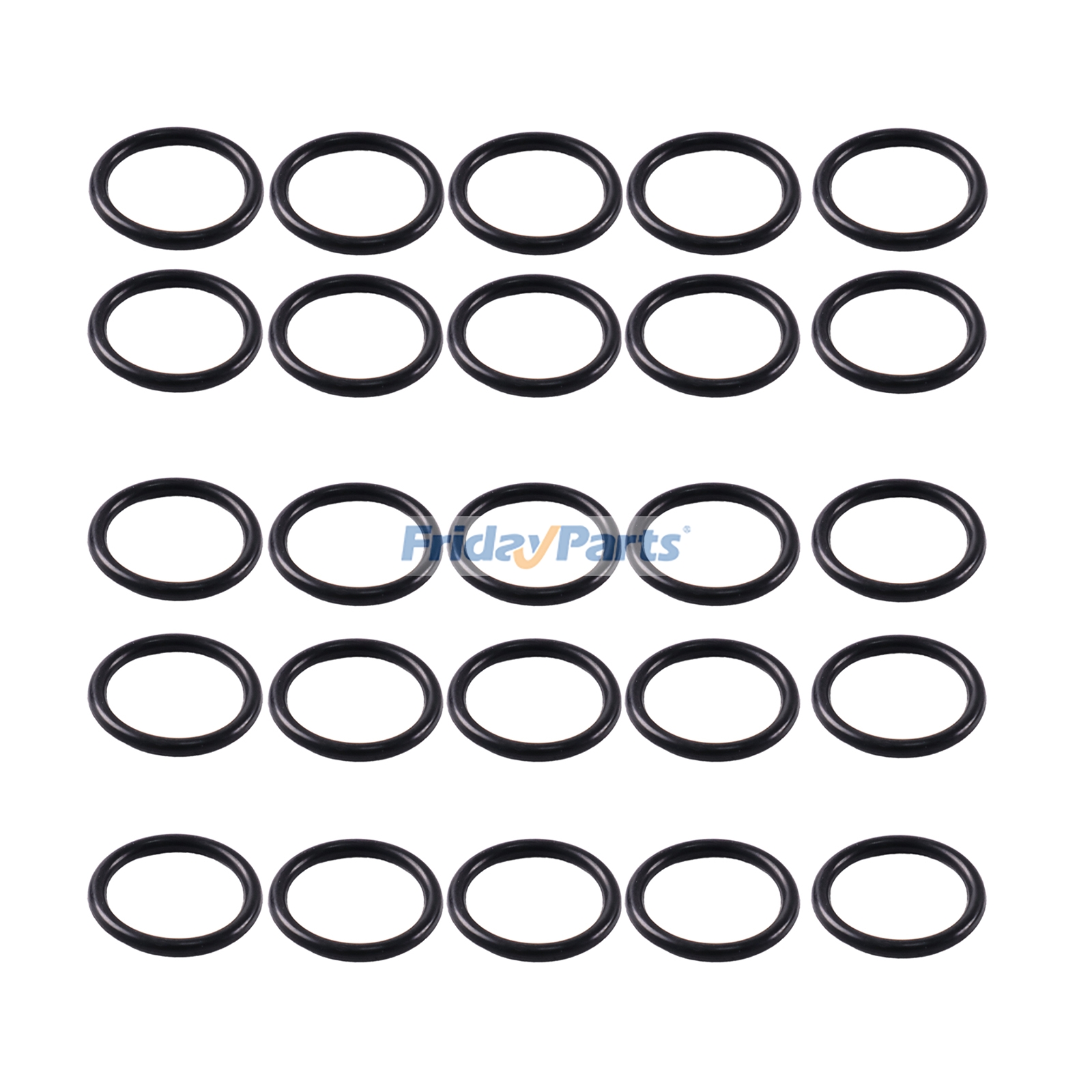 25 Stück Hydraulik-O-Ringe R26375 für John Deere Motoren 6068, 6090, 6135, Traktoren 3033R, 3039R, 3046R, 4044M, 4044R, 4052M, 4066M, 4066R, Mähdrescher 8400, 9700