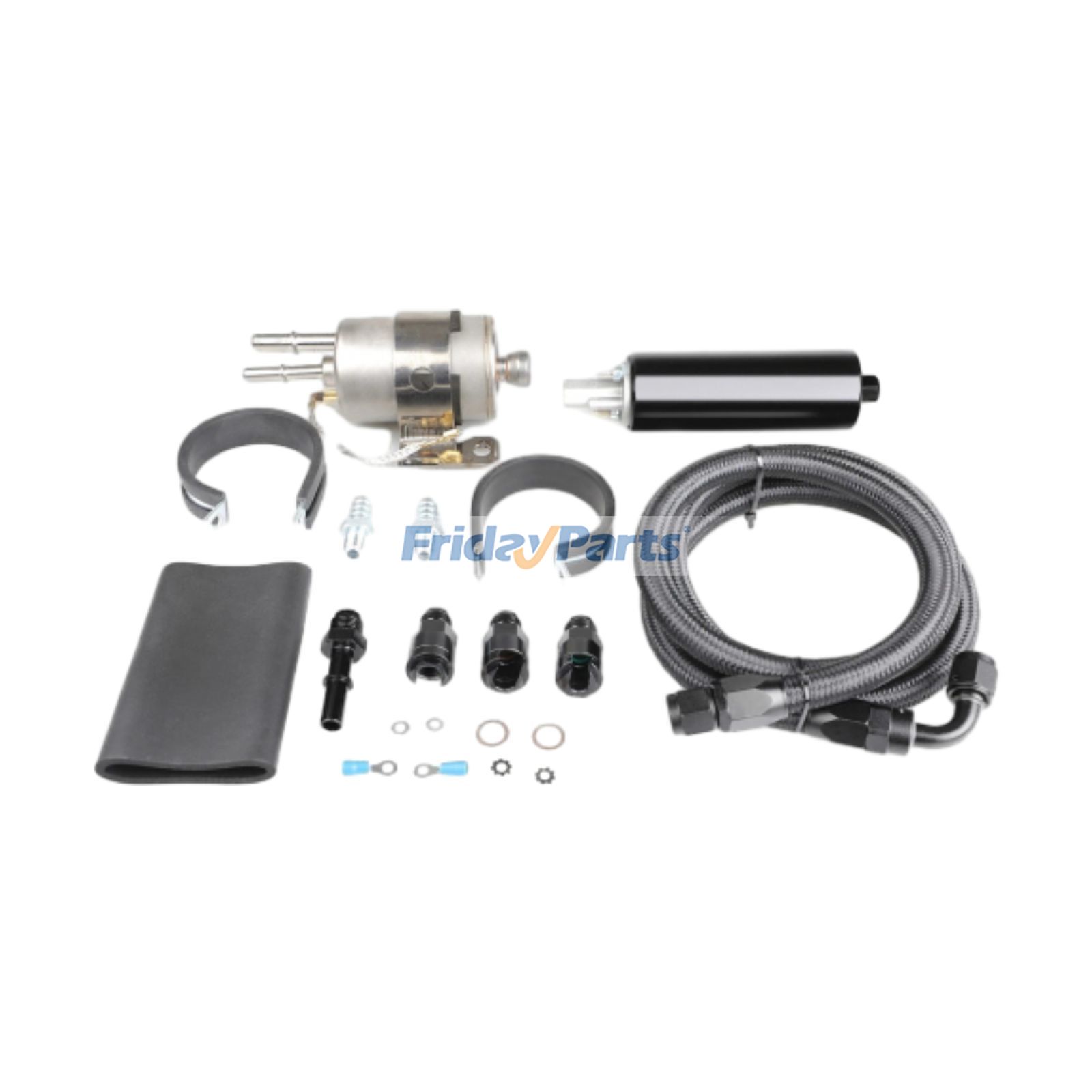 255LPH Inline LS Swap Hochdruck EFI Kraftstoffpumpe mit Installationssatz GSL392 für Chevrolet 4.8L 5.3L 6.0L V8 1999-2014