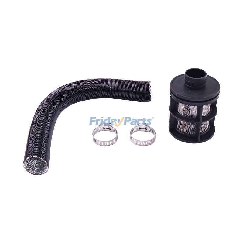 Tuyau d'admission d'air Webasto de 25 mm avec filtre et collier de serrage pour chauffage de stationnement Eberspacher