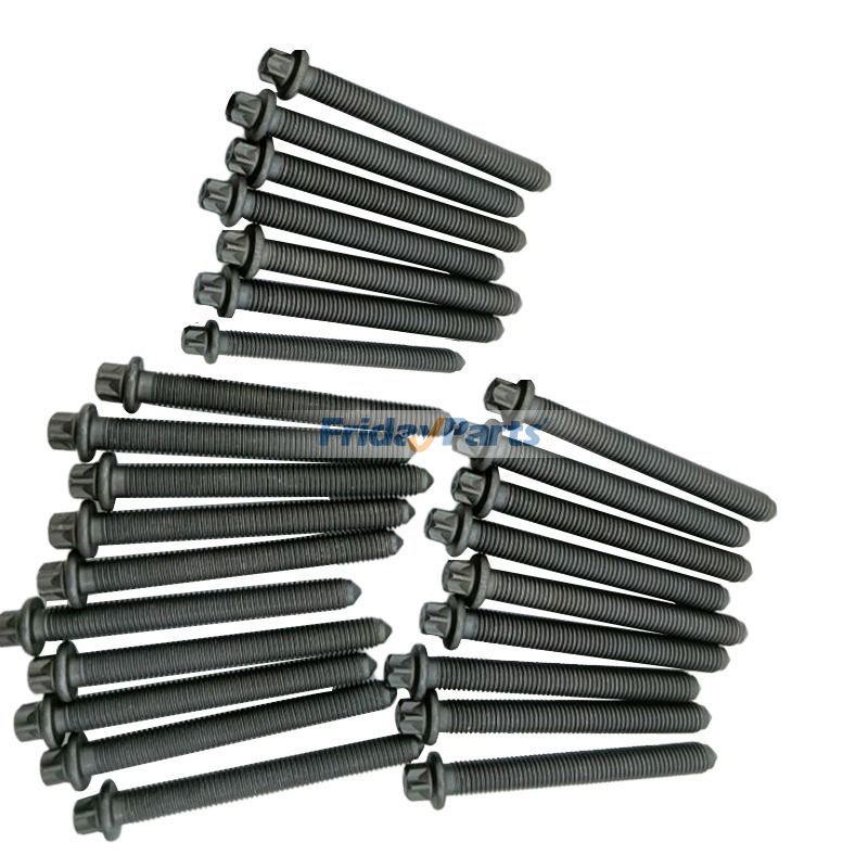 26 Pieces Cylinder Head Bolts for Deutz Engine TCD2013L062V