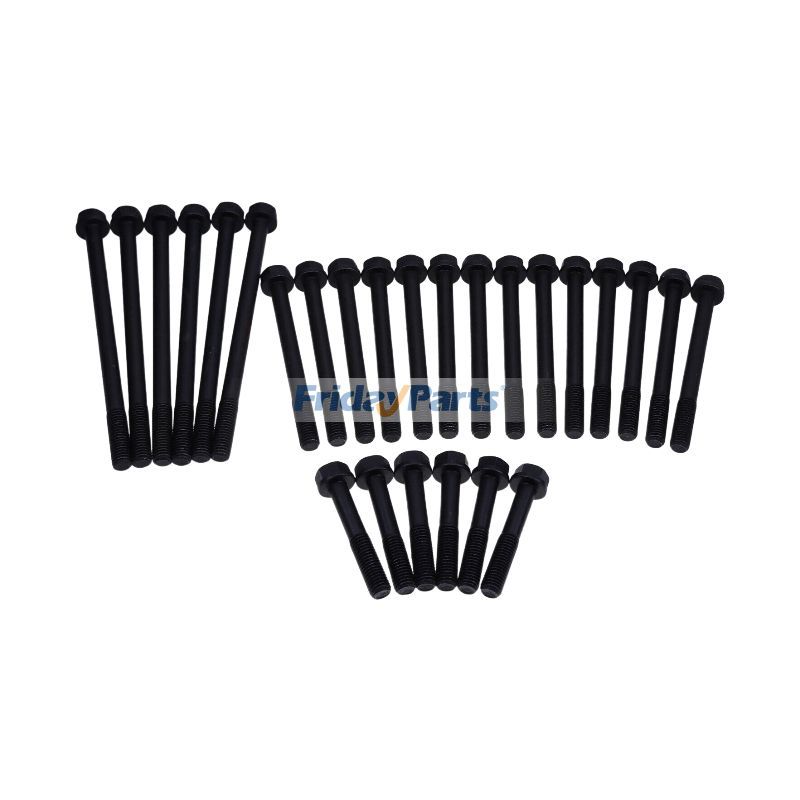 26 Pcs Cylinder Head Bolt for Cummins5.9 ISB5.9 6BT5.9 QSB6.7 Dodge Pickup 1989-1998 for Vehicle