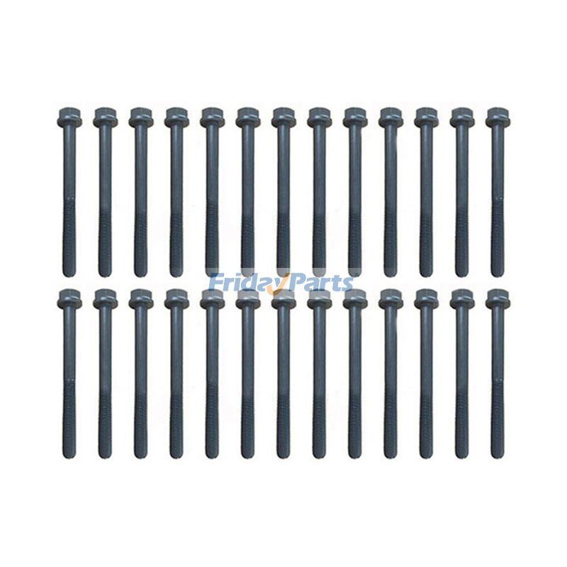 26 Pieces Cylinder Head Bolt 3927063 for Cummins Engine ISB5.9 ISB6.7 QSB5.9 QSB6.7 6B5.9