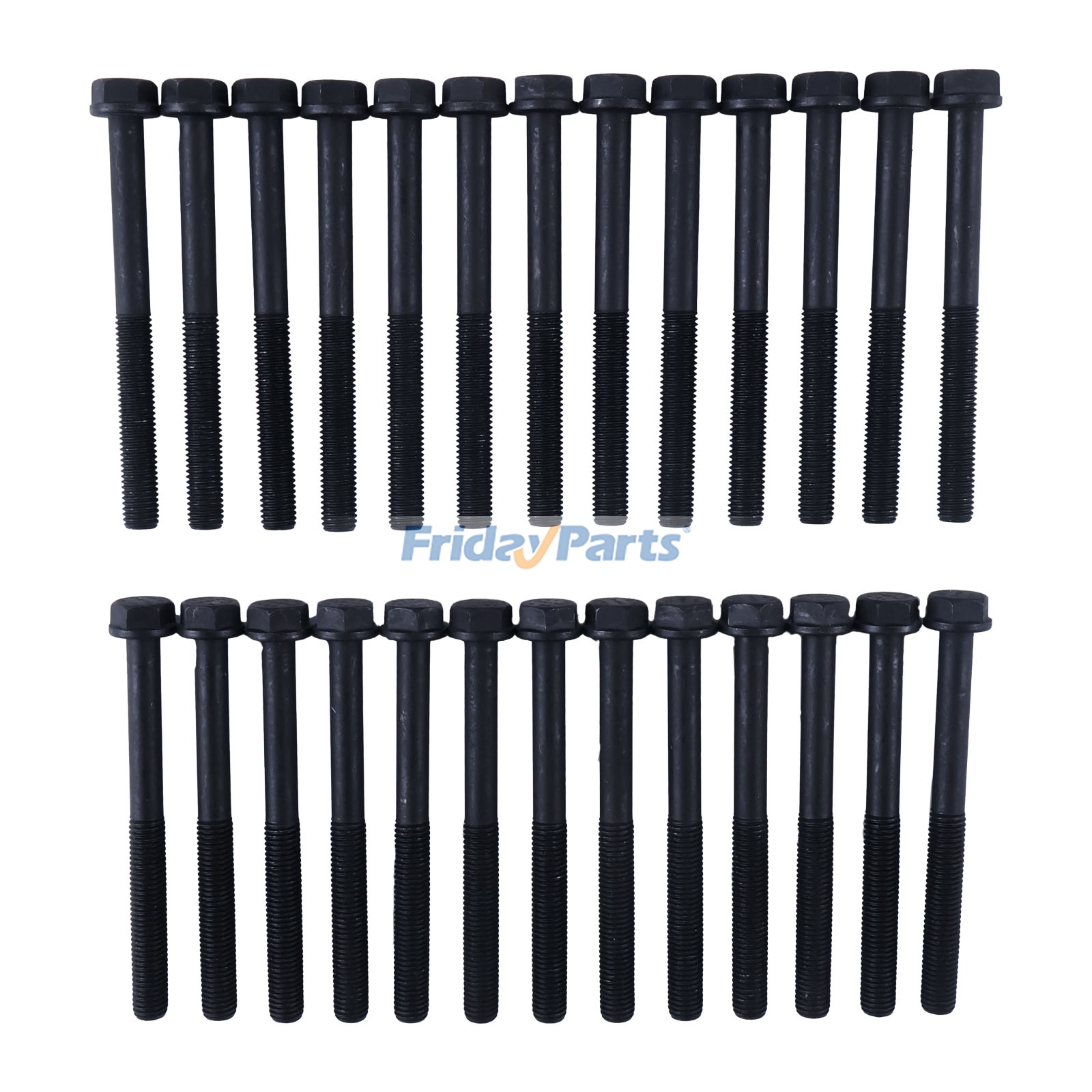 26 Pieces Cylinder Head Bolt 3927063 for Cummins Engine ISB5.9 ISB6.7 QSB5.9 QSB6.7 6B5.9