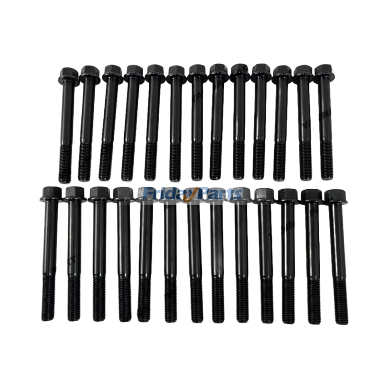 26 Pieces Cylinder Head Bolt for Mitsubishi Engine 6M60