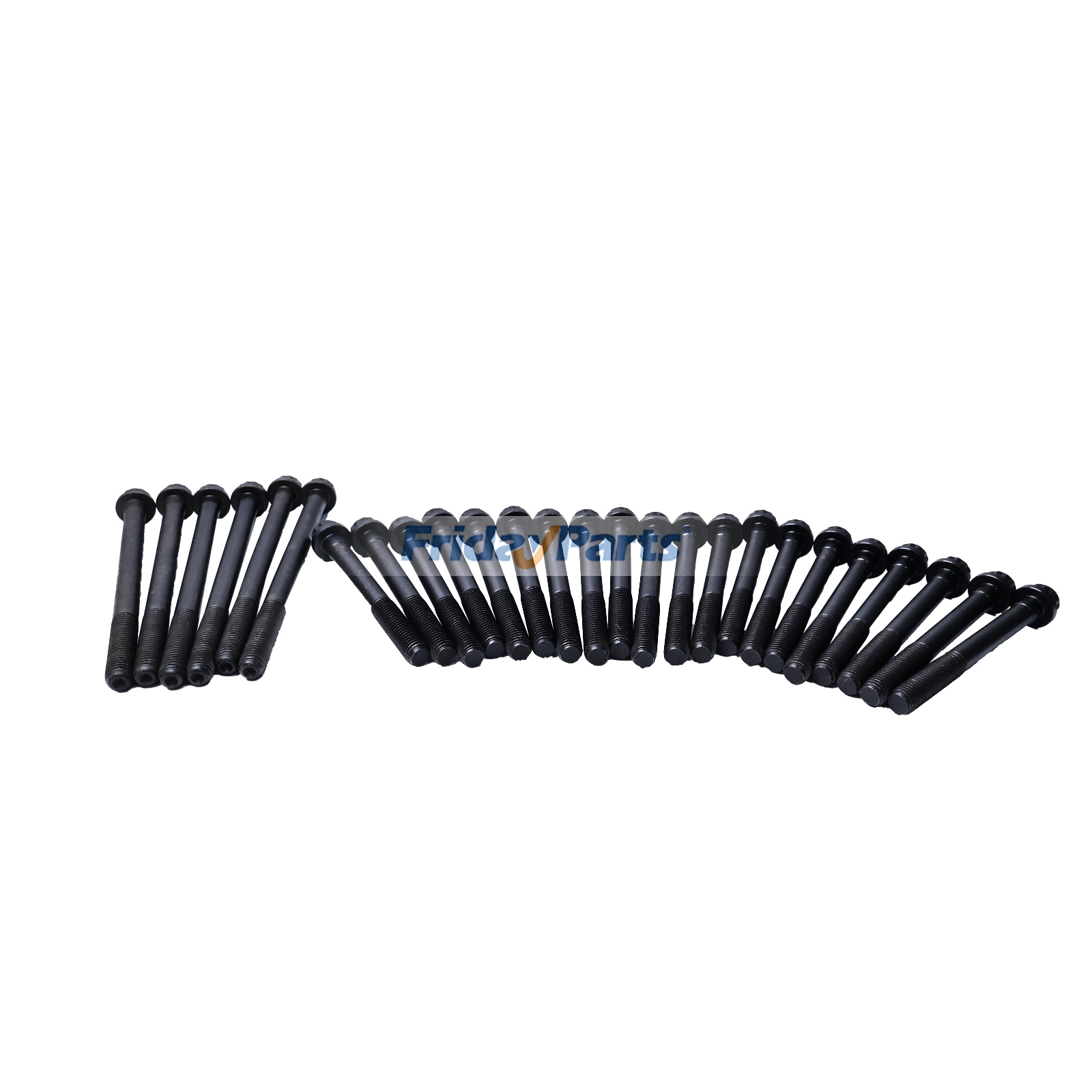 26 tornillos de culata ME031606 ME031607 para motor Mitsubishi 6D14 6D14T 6D15 6D16 6D16T 