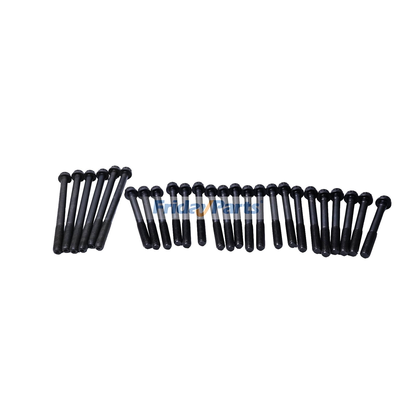 26 tornillos de culata ME031606 ME031607 para motor Mitsubishi 6D14 6D14T 6D15 6D16 6D16T de FridayParts