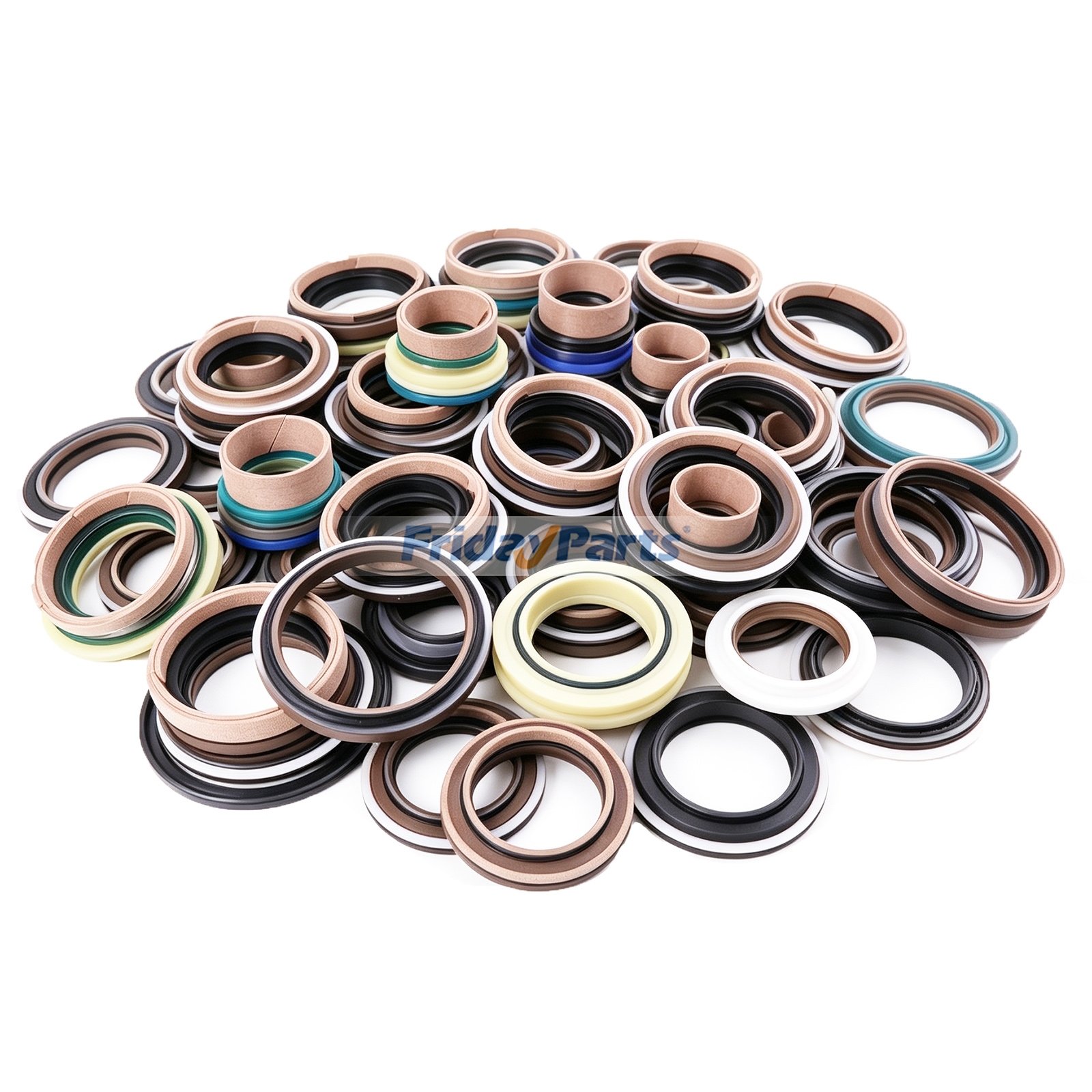 26 Sets Whole Machine Hydraulic Cylinder Seal Kit for John Deere Backhoe Loader 310D