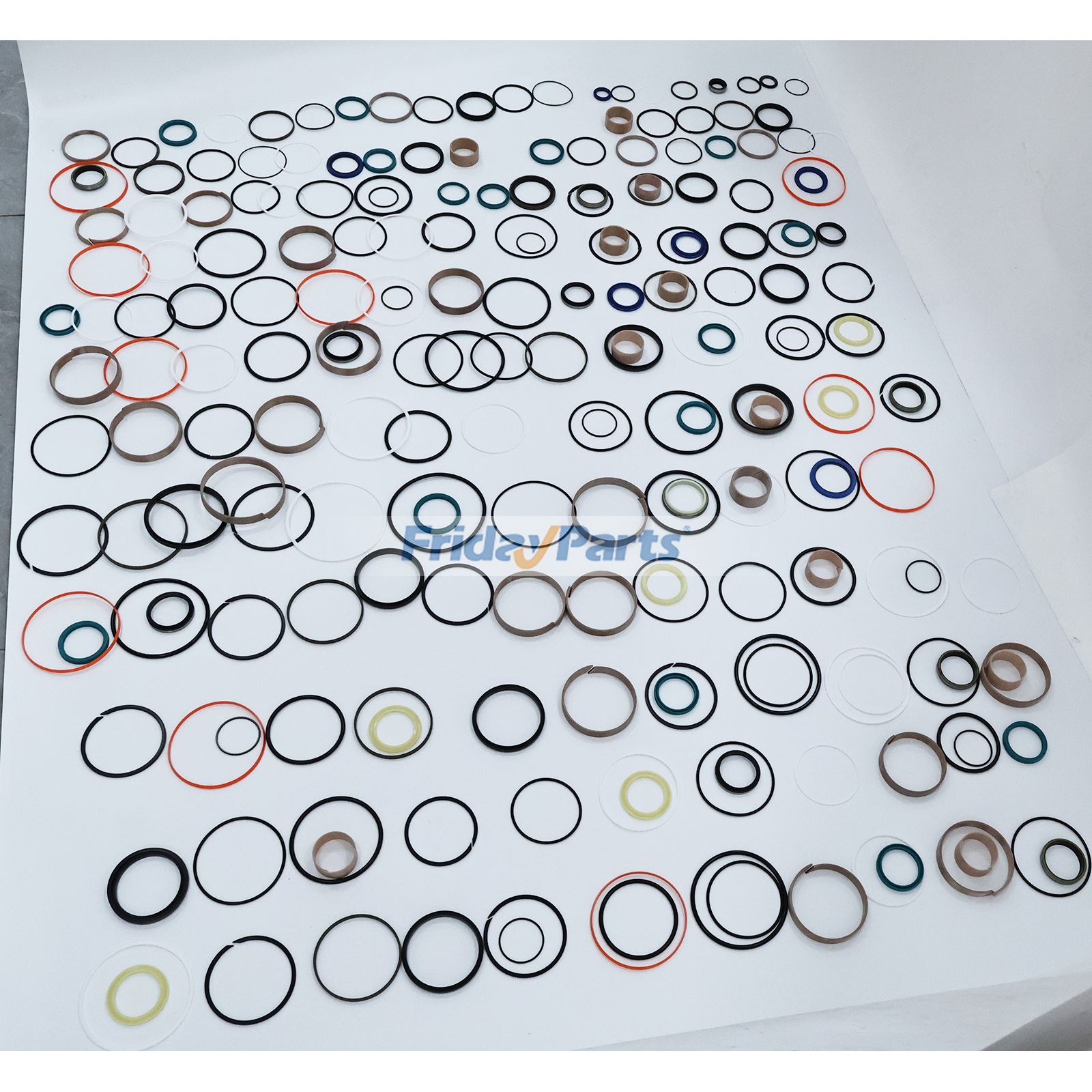 26 Sets Whole Machine Hydraulic Cylinder Seal Kit for John Deere Backhoe Loader 310D