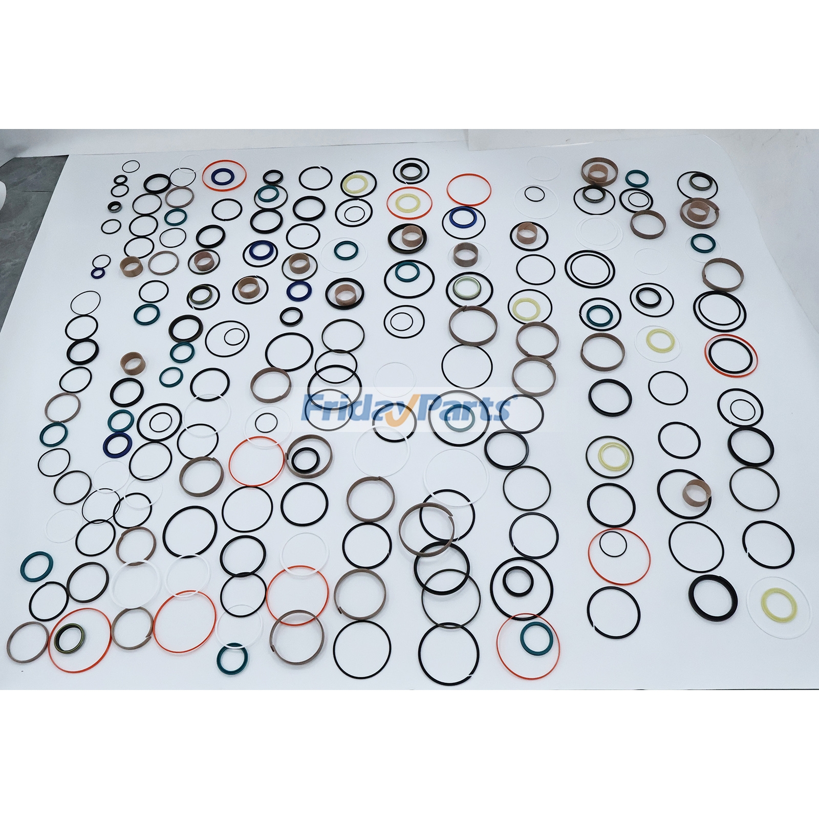 Whole Machine Hydraulic Cylinder Seal Kit compatible with Loader
