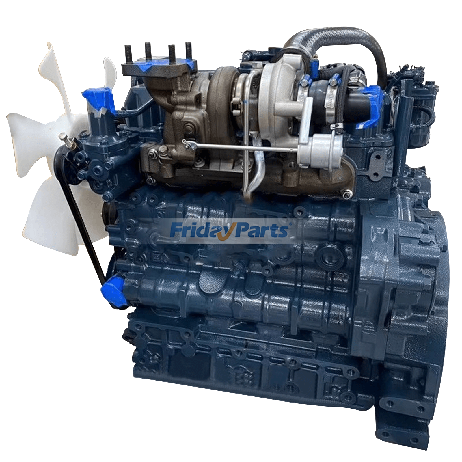 Ensemble moteur 2600 tr/min 54,6 kW pour Kubota V3307-DI V3307-T V3307-DI-T-ET02