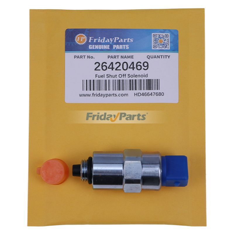 12V Solenoid Valve 26420469 for Perkins Engine 1004-4 1004
