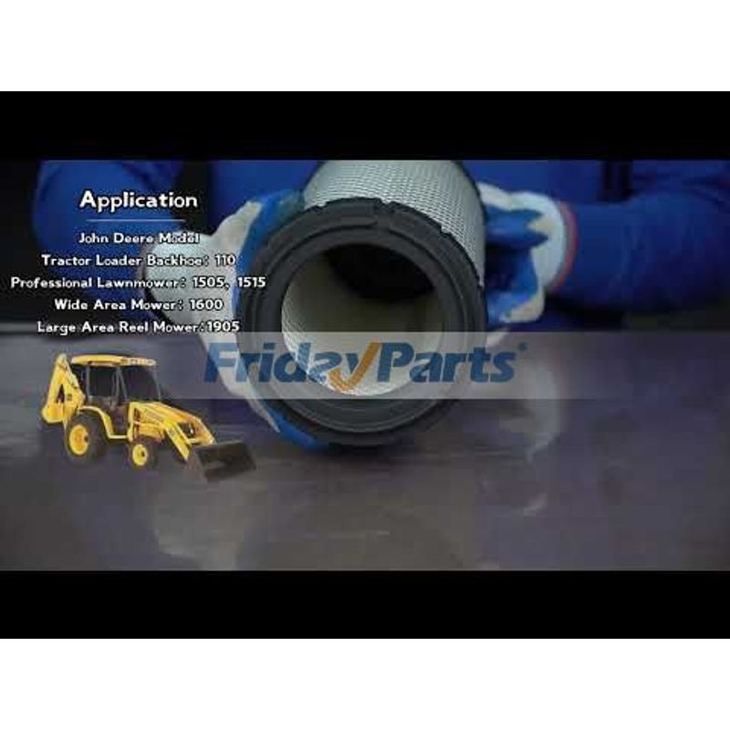 Air Filter RE68048 RE68049 for John Deere 110 3120 3203 3320 3520 3720 ...