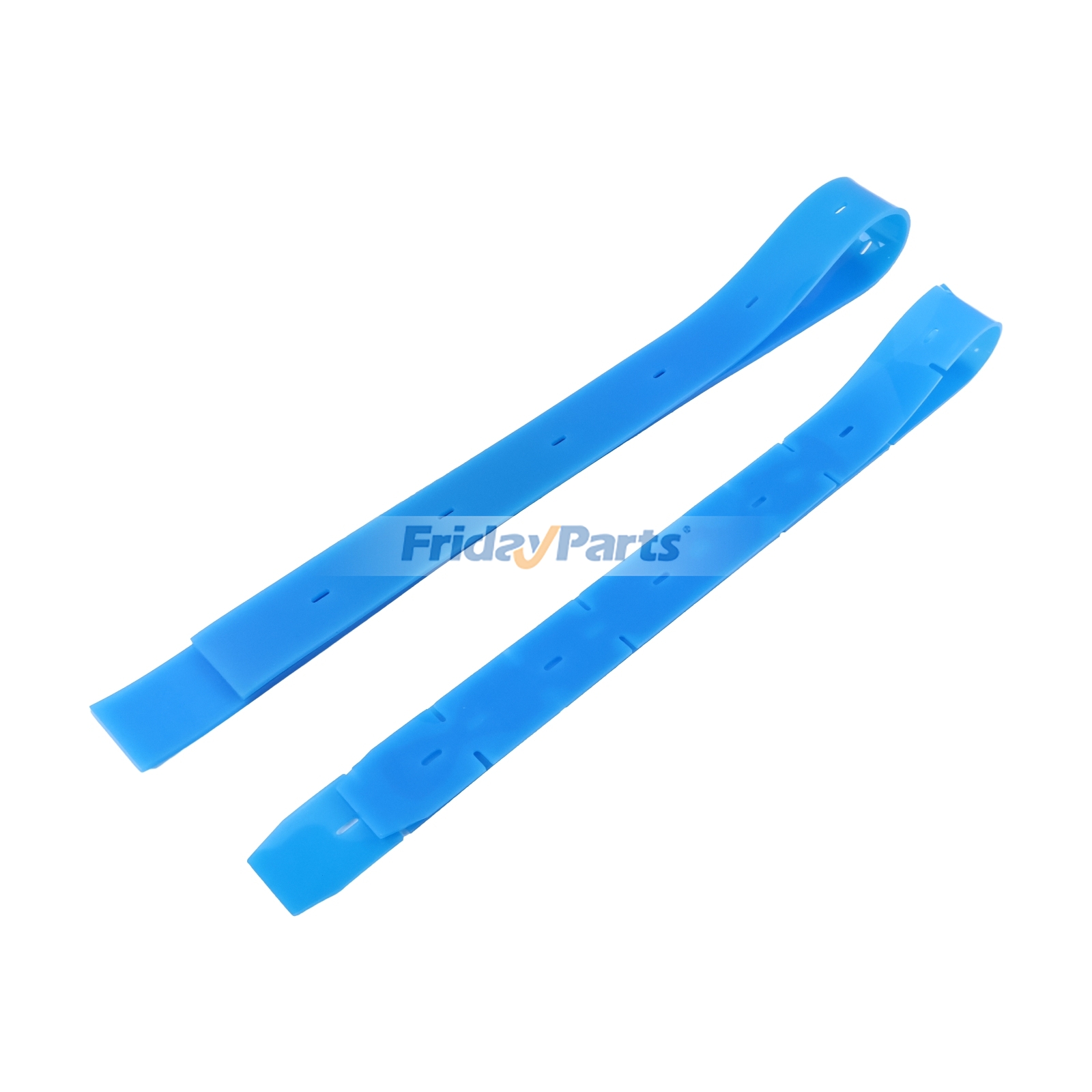 Kit de raclette bleue en polyuréthane pour plateau de 71 cm (28 po) 9015738 pour autolaveuse de sol Tennant T500, T500E et T600E.pourPour Tennant