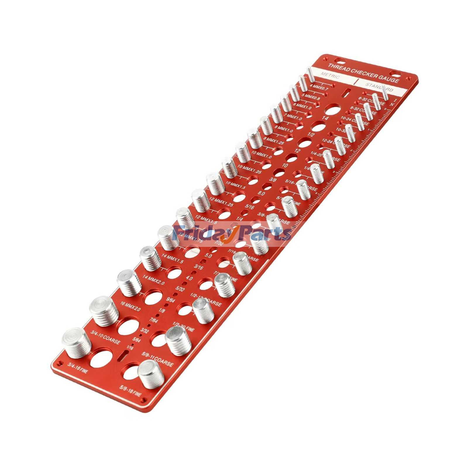 28 Holes High Precise Nut Bolts Thread Checker Gauge