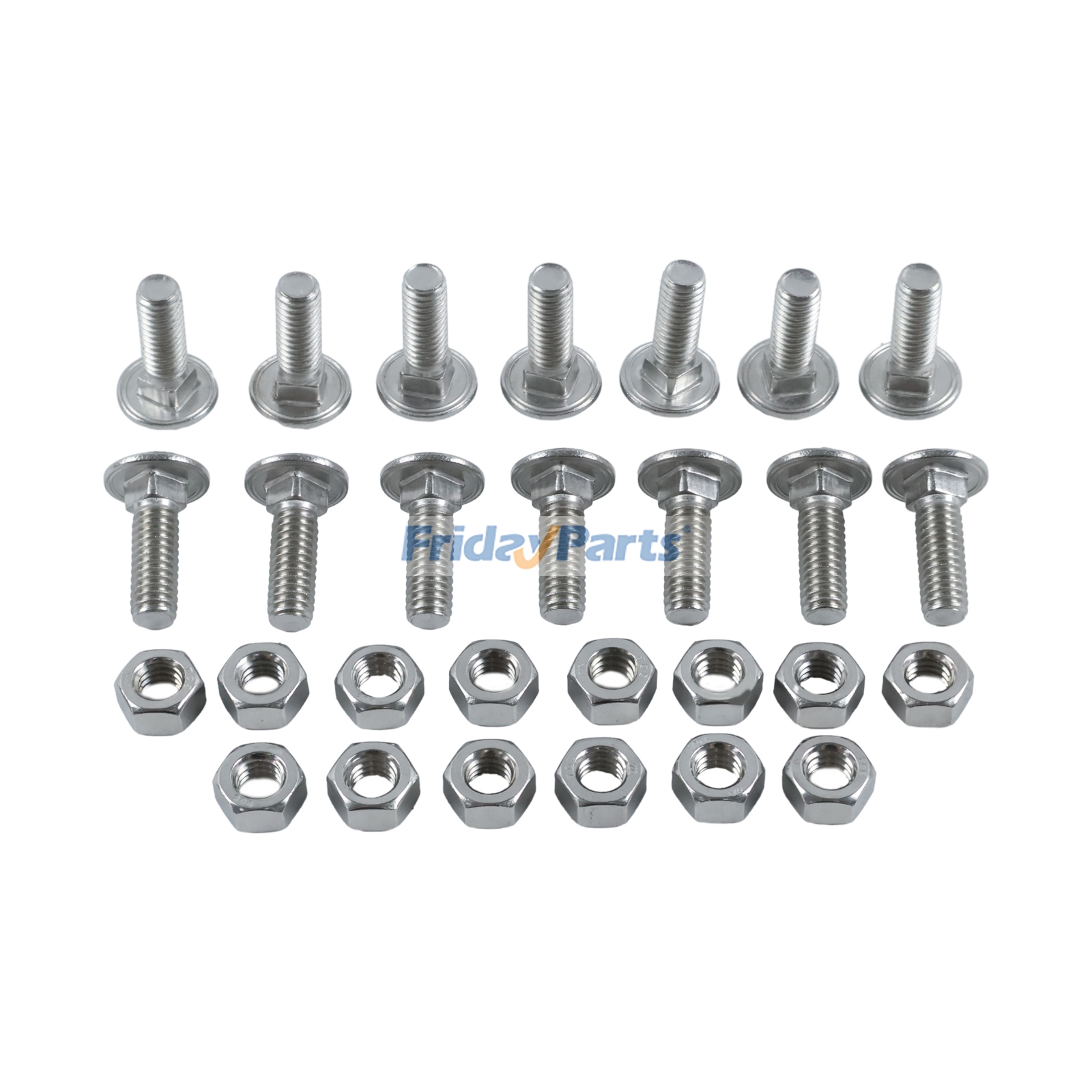 28 boulons et écrous de pare-chocs 4A00080-A pour Chevrolet Chevelle El Camino Nova Pontiac GTO 1964-1972