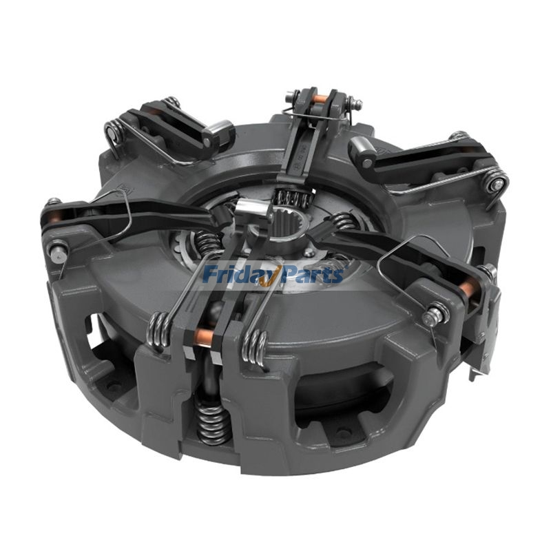 Placa de presión de embrague de 280 mm y 12 dientes 228015510 para tractor Claas Elios Nexos 210, 220, 230, Nectis 237, 247 y 257 Farmer F-8244C2 de FridayParts
