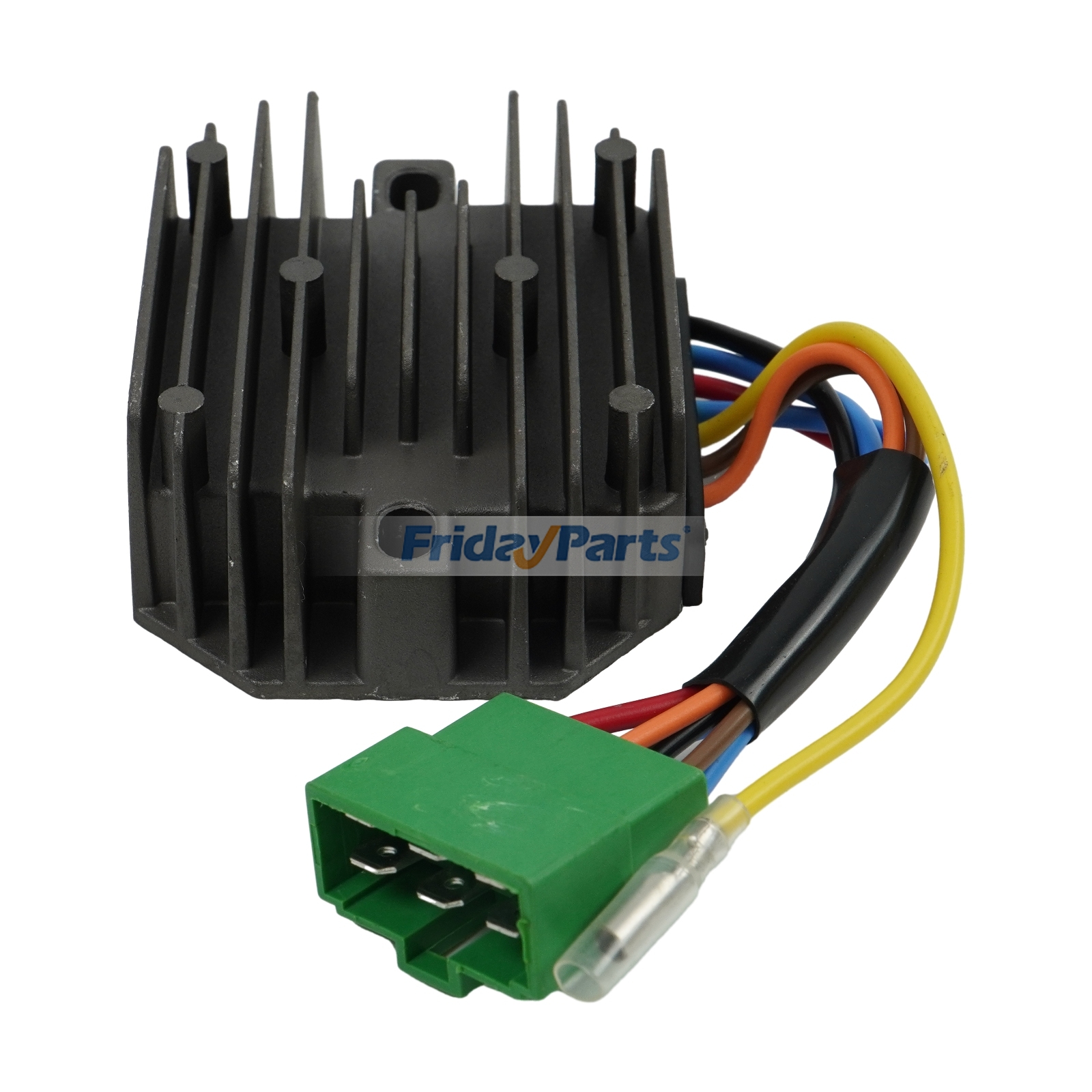 Regulador rectificador de 12 V 280 W 119640-77710 119653-77710 para motores Yanmar 3TNE74 4TNV98 Komatsu 2D68E 2D70E 3D72 3D74E 3D68E 3D75 3D78 para Motor,Excavadora,Generador,Pala cargadora
