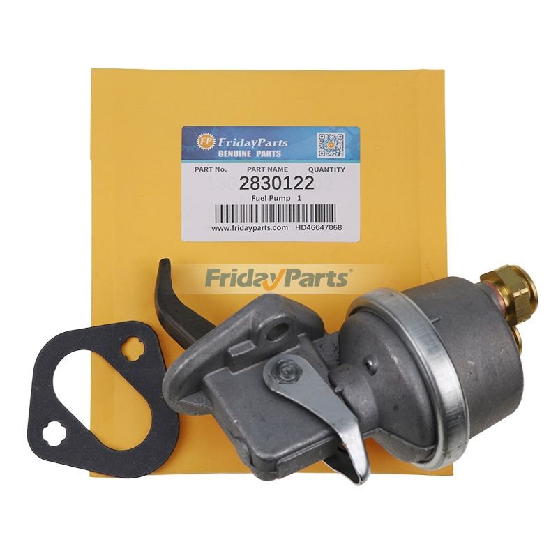 Fuel Lift Pump 2830266 84268475 for CASE Loader 420CT 440CT 445CT 450CT 521D 580M 621D 420 430 435 440 445 450 465 Tractor JX1080U JX1085C JX1090U JX1095C JX1100U