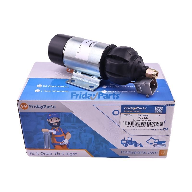 28 V Kraftstoffabschaltung Abschaltung Stop Magnet 872827 für Volvo Penta Motor TAD1030 TAD730 TAD740 TAD741 TD100 TD120 TD71