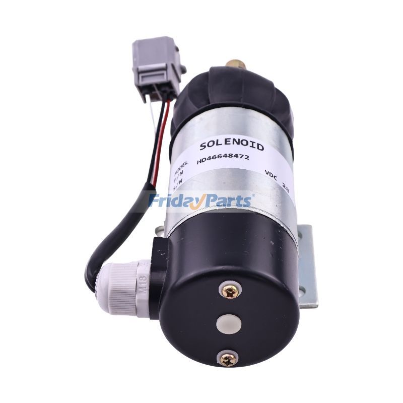 FridayParts 28V Fuel Shutoff Shutdown Stop Solenoid