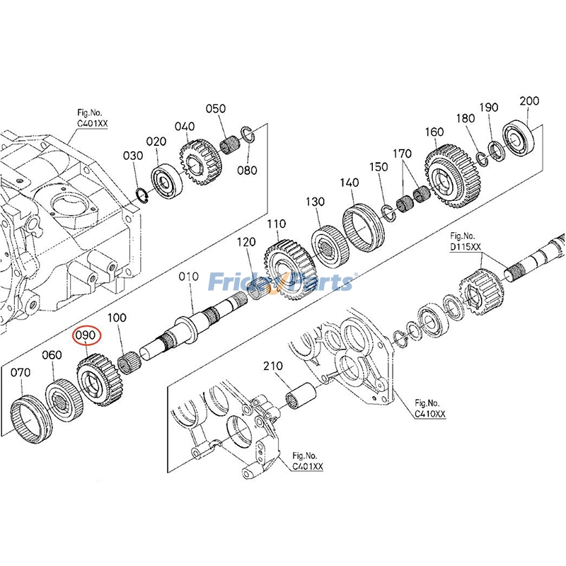 Main Gear for Tractor