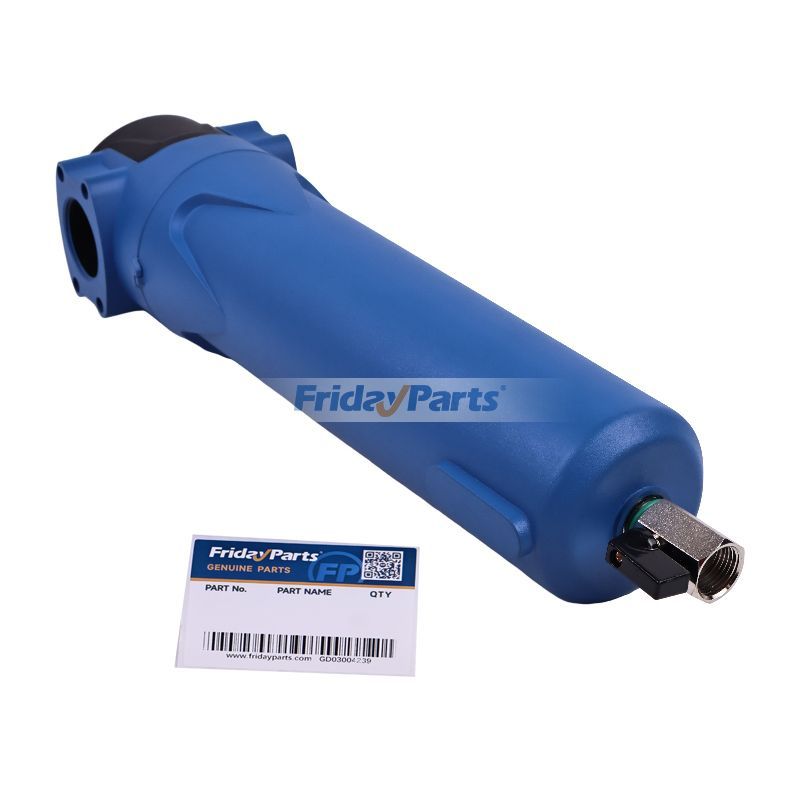 Filtro de aire FA490IG de 290 CFM con diseño de tubería de 1,5" y 100 PSI para compresor de aire Ingersoll Rand