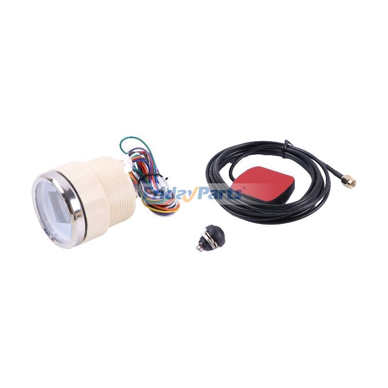 Marine 2" 12V 24VUniversal Digital GPS Speedometer Trip Meter Odometer Adjustable for Boat Yacht Car