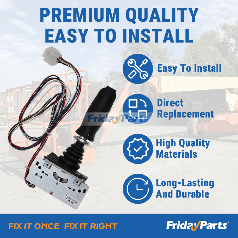 Controlador de joystick de eixo único 1001118418 1001178132 para elevadores JLG E300AJ E300AJP E400A E450A E450AJ M400A para Plataformas de trabalho aéreo
