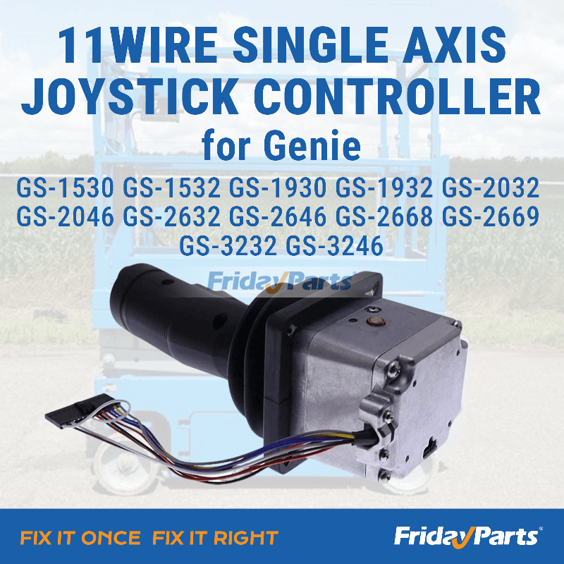 Contrôleur de joystick à axe unique 11 fils GS-2668 GS-2669pour Nacelle Élévatrice