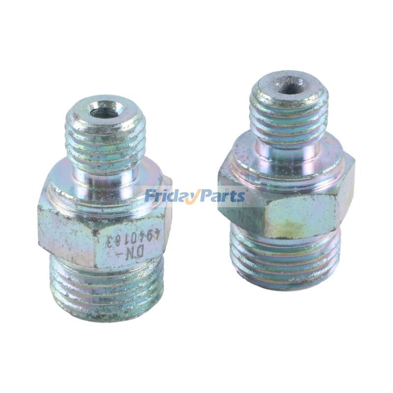 Dodge用用ターボオイルフィードフィッティングラインコネクタ 4940183 2個 カミンズエンジン B5.9 ISB6.7 ダッジ車両 Ram2500 Ram3500 用