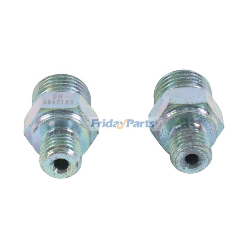 Dodge用2個 ターボ オイル フィード フィッティング ライン コネクタ ダッジ ラム2500 ラム3500