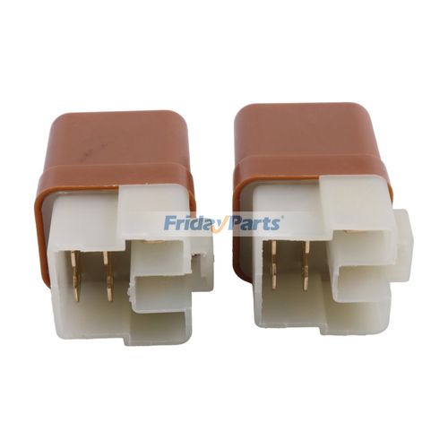 2 Pieces 12V 6 Pin Multi-Purpose Relay 25230-7996A 25230-79964 for ...