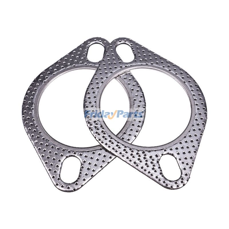 2 juntas de escape de 2,5" 120-06310-0001 y 120-06310-0002 para colector de brida de silenciador