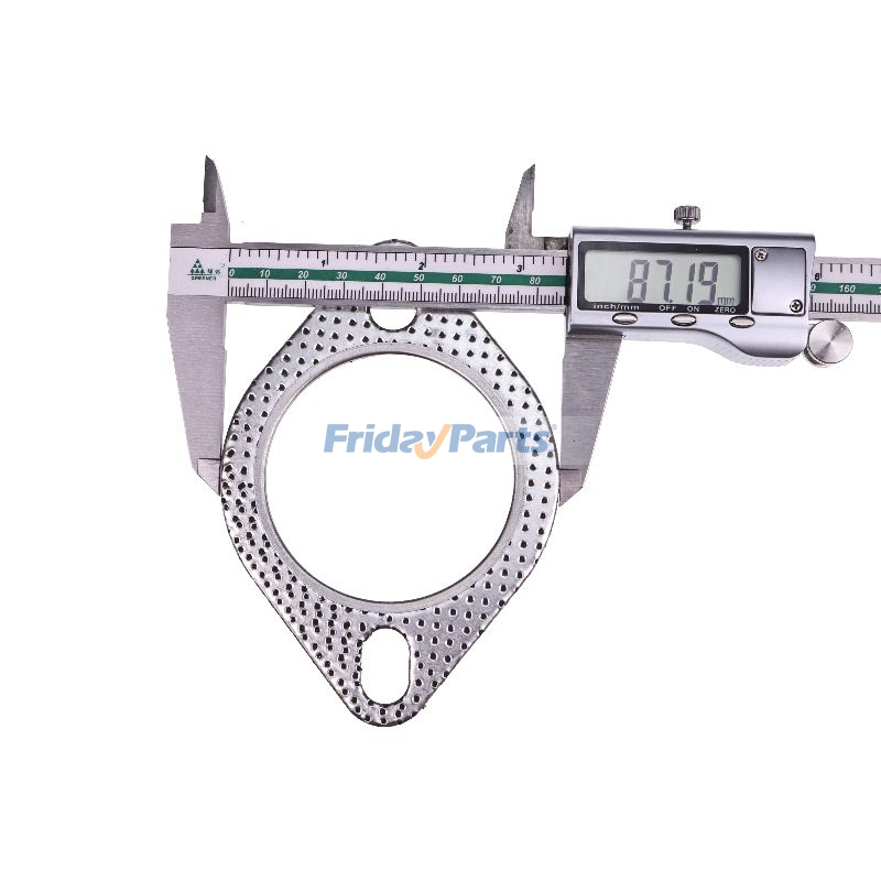 2 juntas de escape de 2,5" 120-06310-0001 y 120-06310-0002 para colector de brida de silenciador para Otros Para OTRA MARCA FridayParts