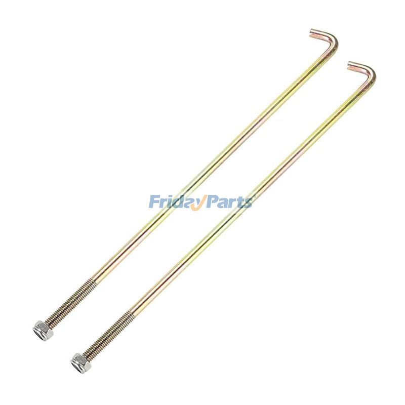 2 Pieces Battery Hold Down J-Bolt Kit JW2-H2133-00-00 for Yamaha Golf Cart G29