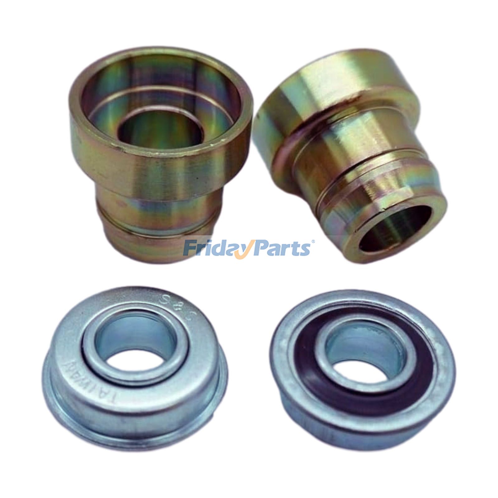 2 Pieces Bearing and Retainer 104-8698 104-8699 for Toro Mower 20001 20003 20005 20012 20013 20016