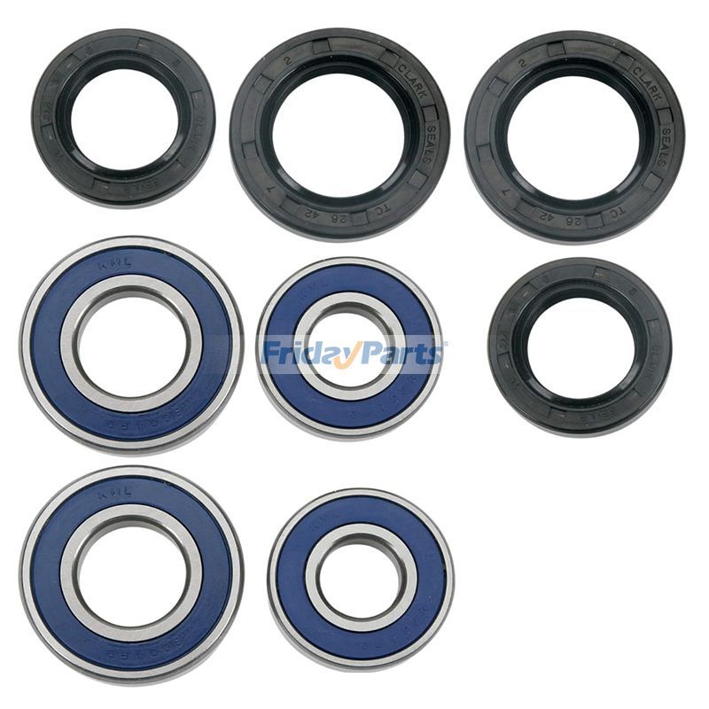 2 Pieces Bearing Kit 25-1042 for Suzuki ATV 2003-2014 LT-Z400 1985-1992 LT-250R Kawasaki ATV 2003-2006 KFX400