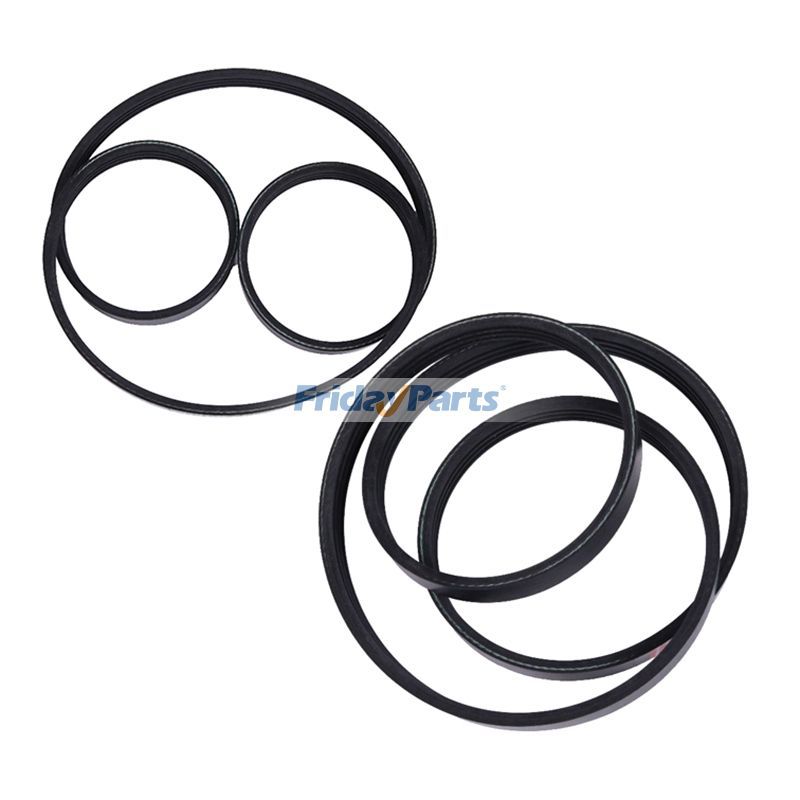 2 Pieces Belt 4292995M2 for Massey Ferguson Tractor 5445 5455 6445 6455