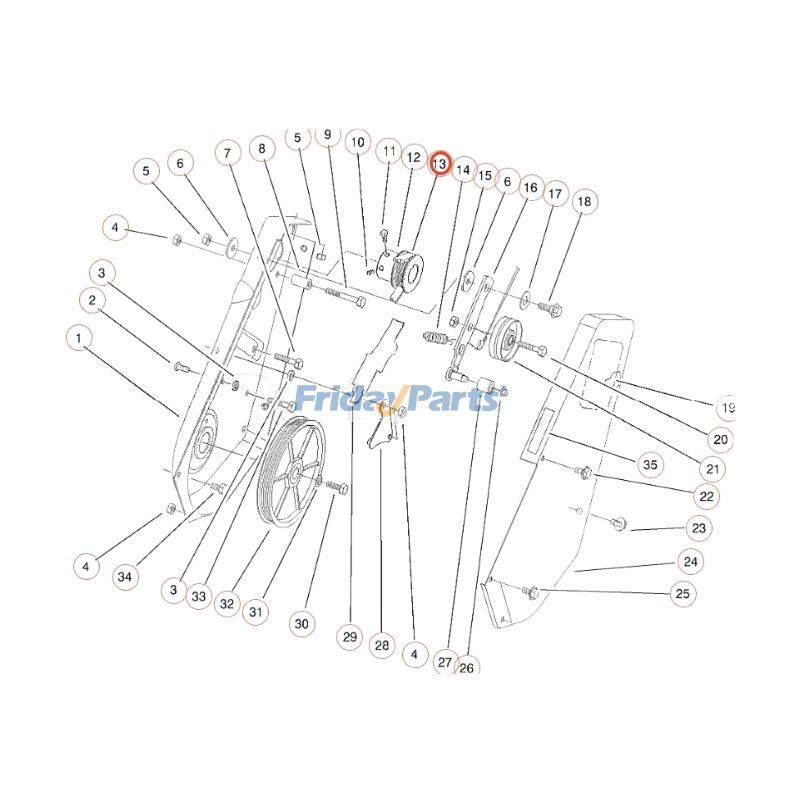 2 piezas de correa 95-6151 para quitanieves Lawn-Boy 28226 33005 33006 Toro 38409 38413 38422 38440 para Equipo para Nieve Para OTRA MARCA,Para Toro FridayParts
