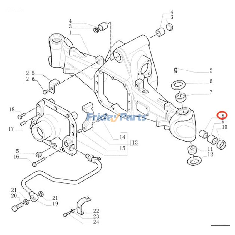 Bushing For CASE Forklift,Loader,Tractor