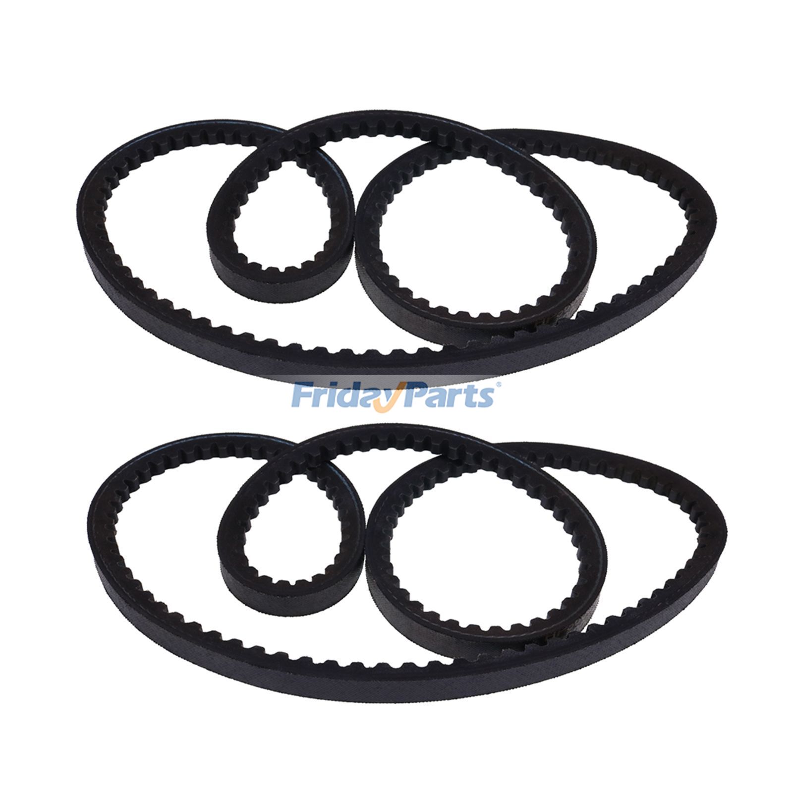 2 Pieces Cooling Fan Belt E5770-72531 for Kioti CK20 CK2510 Mahindra eMAX 22 25S Tractor