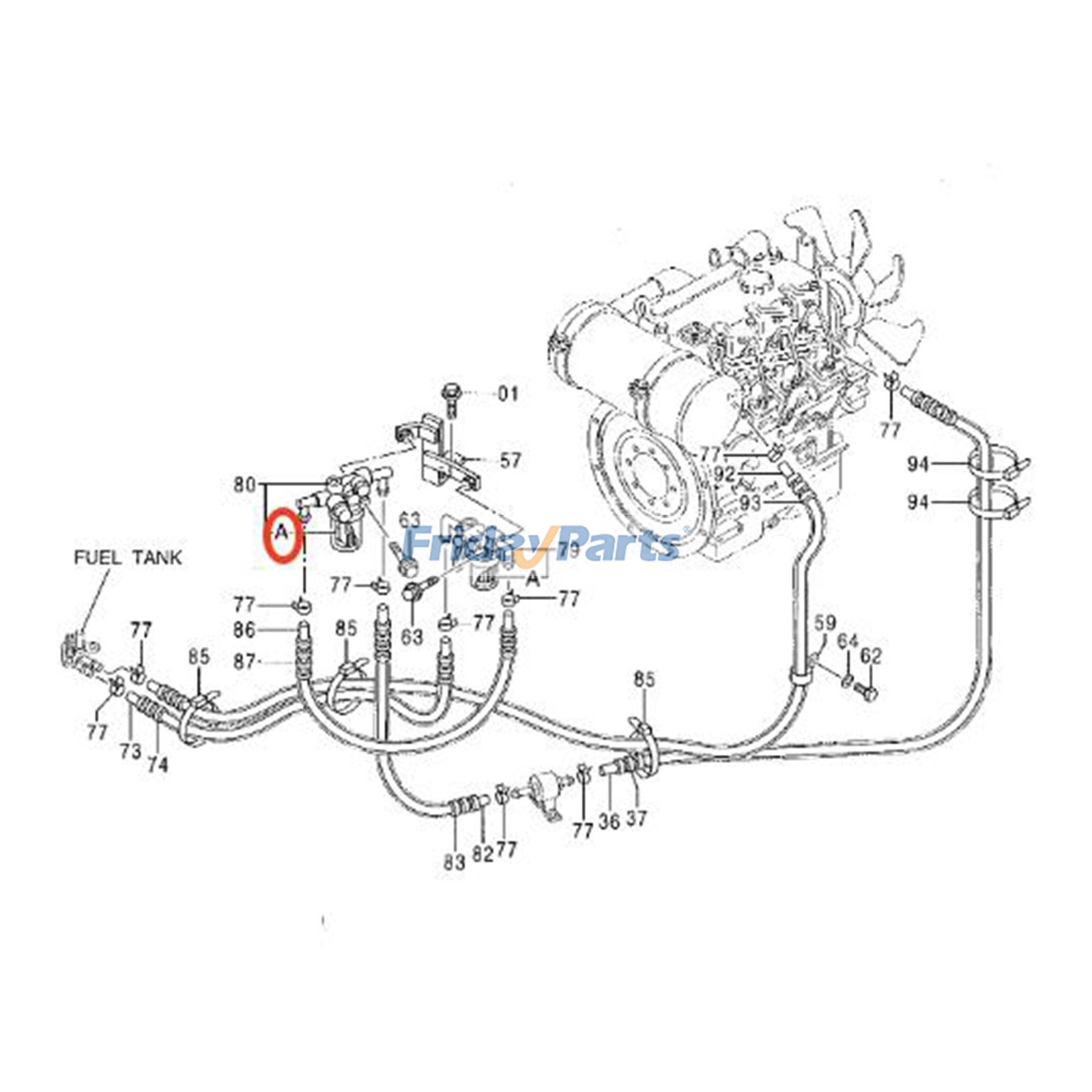 Achetez Filtre à carburant chez FridayParts